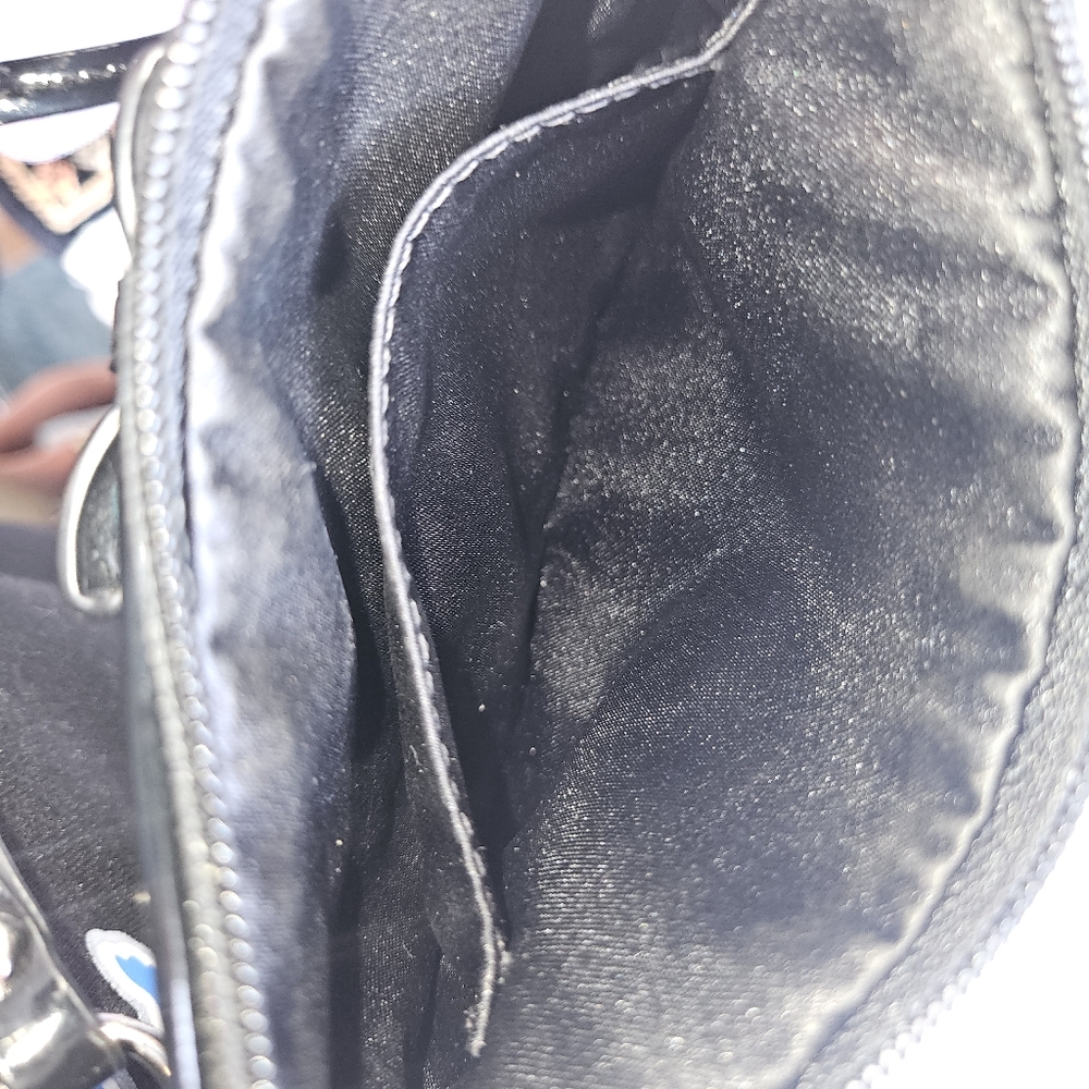 Coach Black Patent Leather Wristlet - Picture 9 of 12
